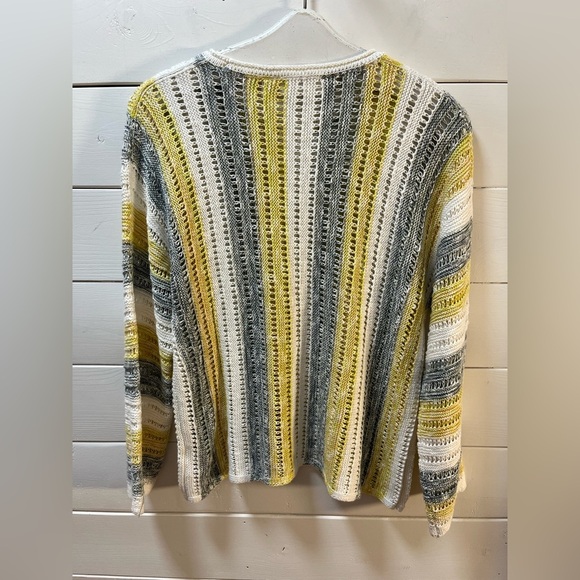 RD STYLE - Chandail léger à rayures ajourées - Taille M - Picture 5 of 7